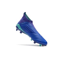 adidas Predator 18+ FG para Niños - Azul Blanco_4.jpg